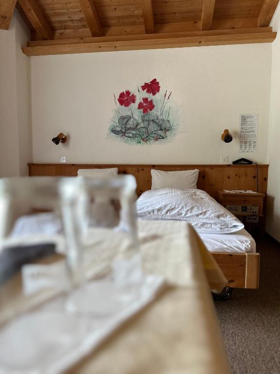 Postel nebo postele na pokoji v ubytování Hotel Acla Filli