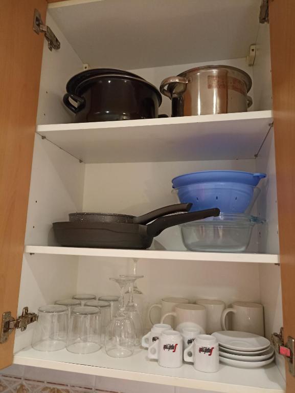 Kuchyň nebo kuchyňský kout v ubytování Brisas del Mar