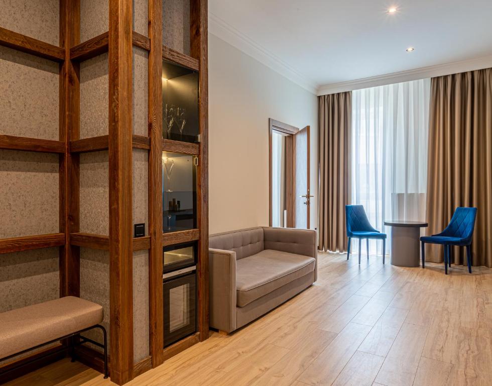 Posezení v ubytování Villa Boutique Hotel