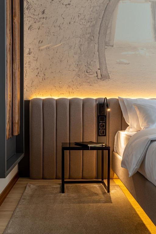 Postel nebo postele na pokoji v ubytování Villa Boutique Hotel