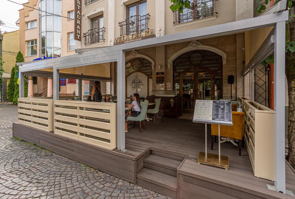 Budova, kde se hotel nachází