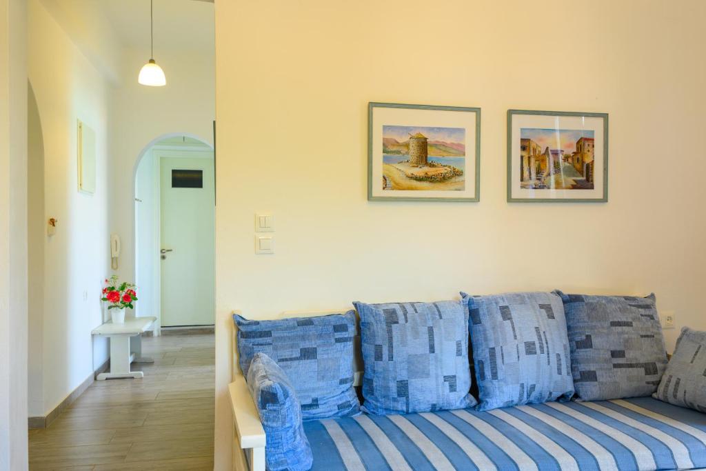 Posedenie v ubytovaní Marilena Seaside House