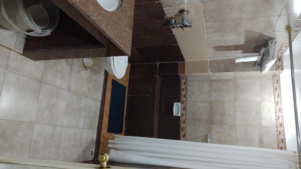 Koupelna v ubytování Hotel Empires