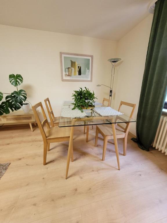 Posezení v ubytování Ferienwohnung Riesling