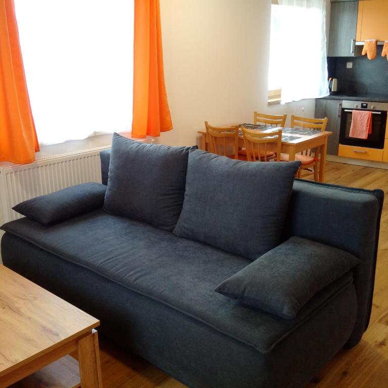 Posezení v ubytování Apartmán u Skiareálu Filipovice