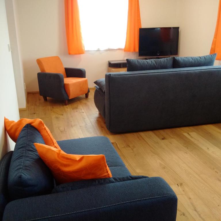 Posezení v ubytování Apartmán u Skiareálu Filipovice