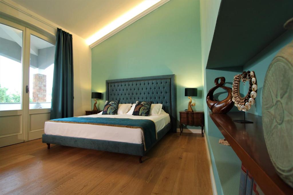 Postel nebo postele na pokoji v ubytování VillaMara Luxury rooms