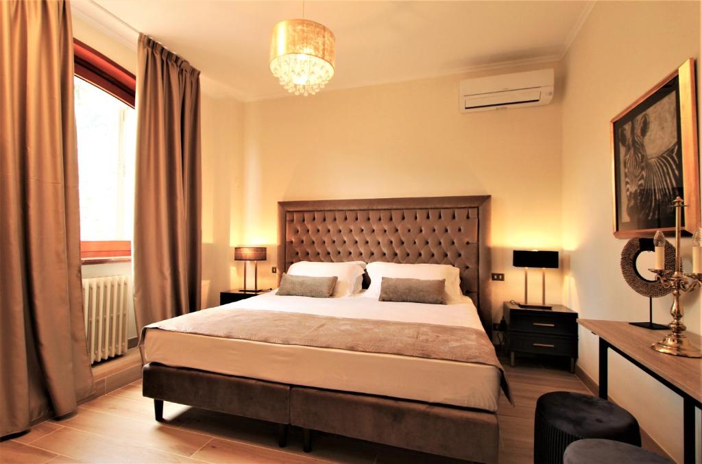 Postel nebo postele na pokoji v ubytování VillaMara Luxury rooms