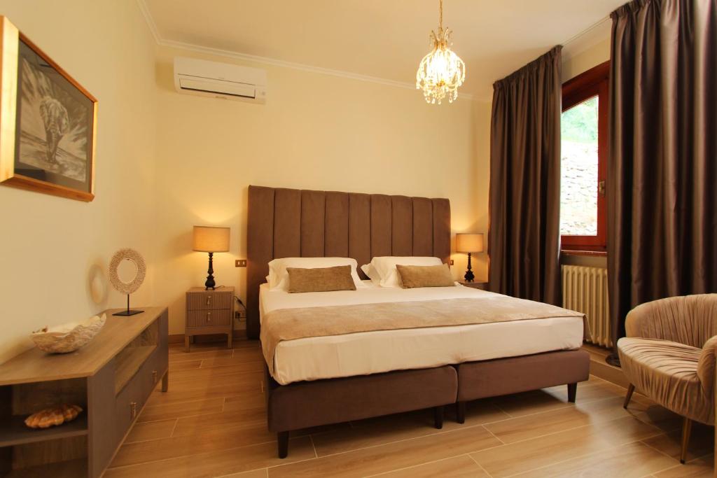 Postel nebo postele na pokoji v ubytování VillaMara Luxury rooms