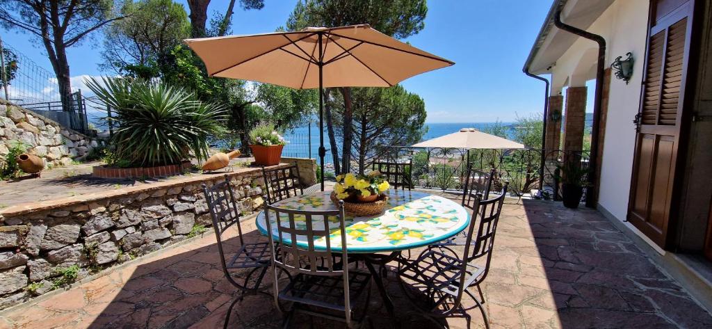 Patio nebo venkovní prostory v ubytování VillaMara Luxury rooms