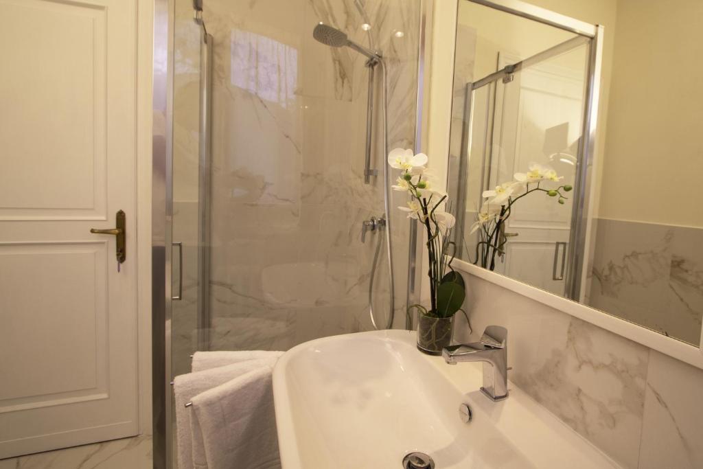 Koupelna v ubytování VillaMara Luxury rooms
