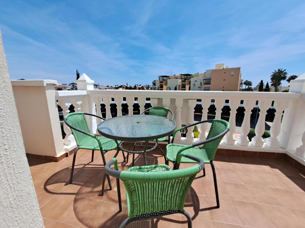 Balkón nebo terasa v ubytování Apartamento Torremar Natura - Vera Playa Zona Naturista