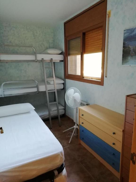 Postel nebo postele na pokoji v ubytování Mari & Jose Ramon Casa 10 personas - 7 adultos max