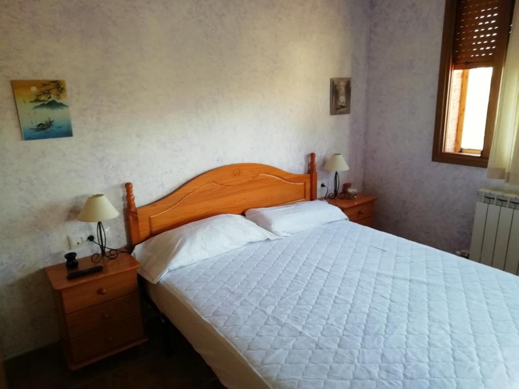 Postel nebo postele na pokoji v ubytování Mari & Jose Ramon Casa 10 personas - 7 adultos max