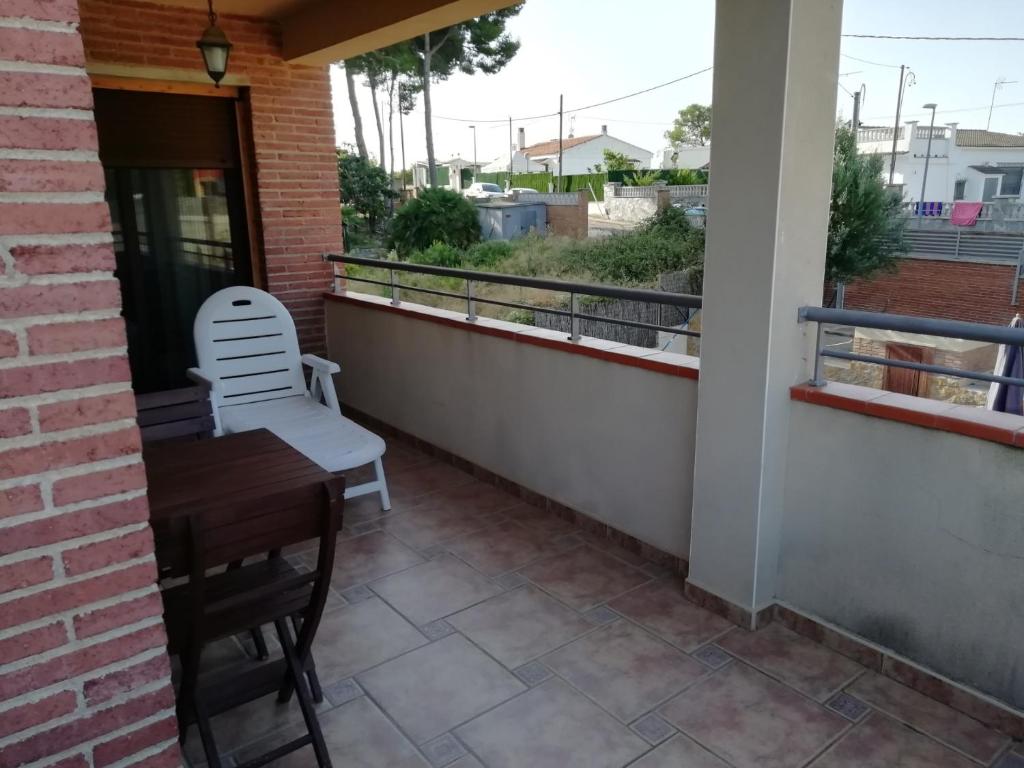 Balkón nebo terasa v ubytování Mari & Jose Ramon Casa 10 personas - 7 adultos max