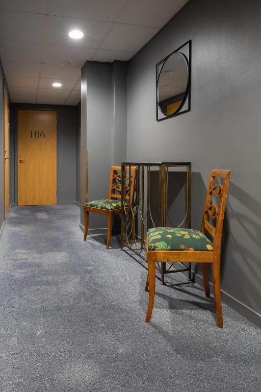 Posezení v ubytování Hotell Leksand