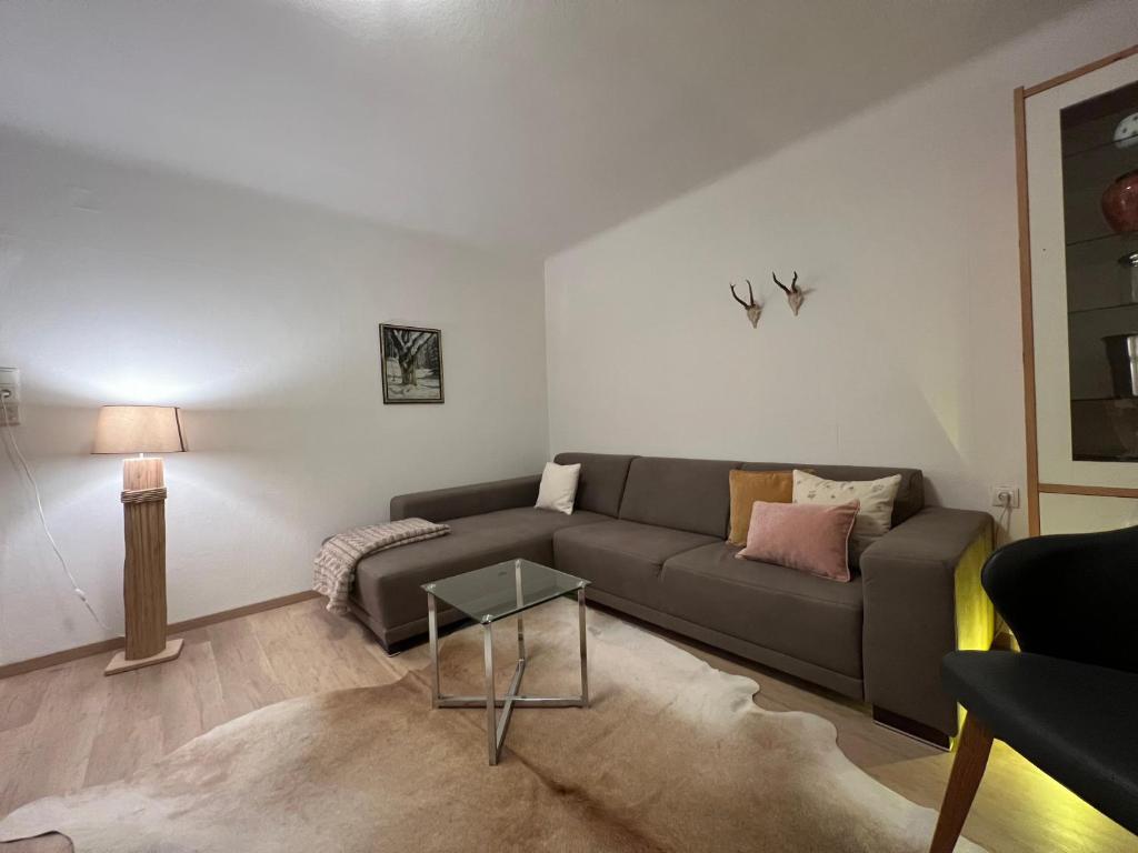 Posezení v ubytování SOMMERHAUS JOSEFA
