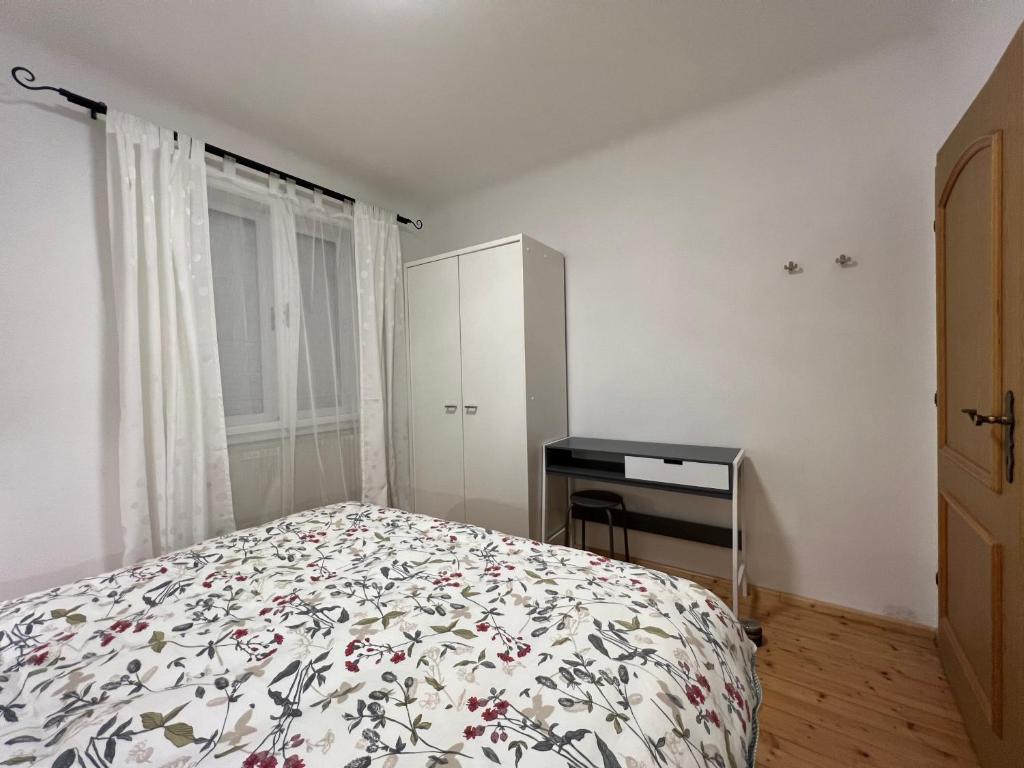 Postel nebo postele na pokoji v ubytování SOMMERHAUS JOSEFA