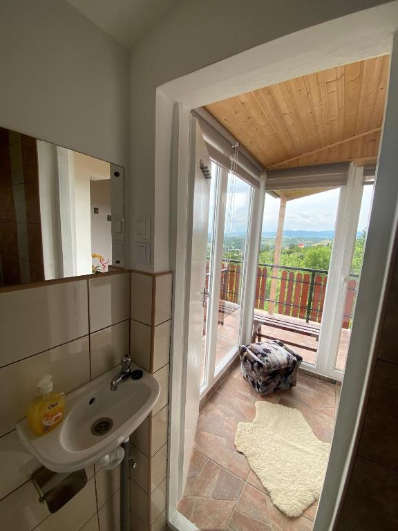 Balkon lub taras w obiekcie Fehér Szőlő Vendégház