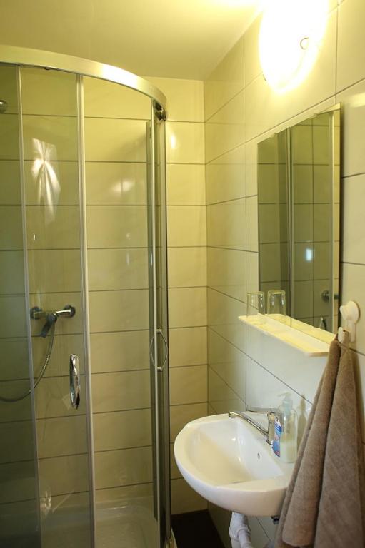 Koupelna v ubytování Ubytování v soukromí U Volného