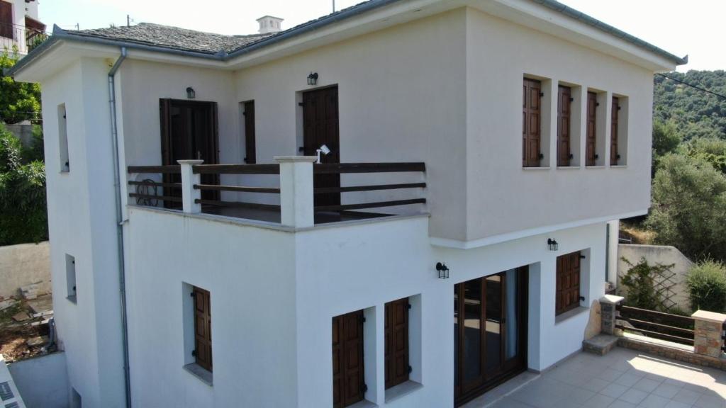 Balkón nebo terasa v ubytování Villa Faihs