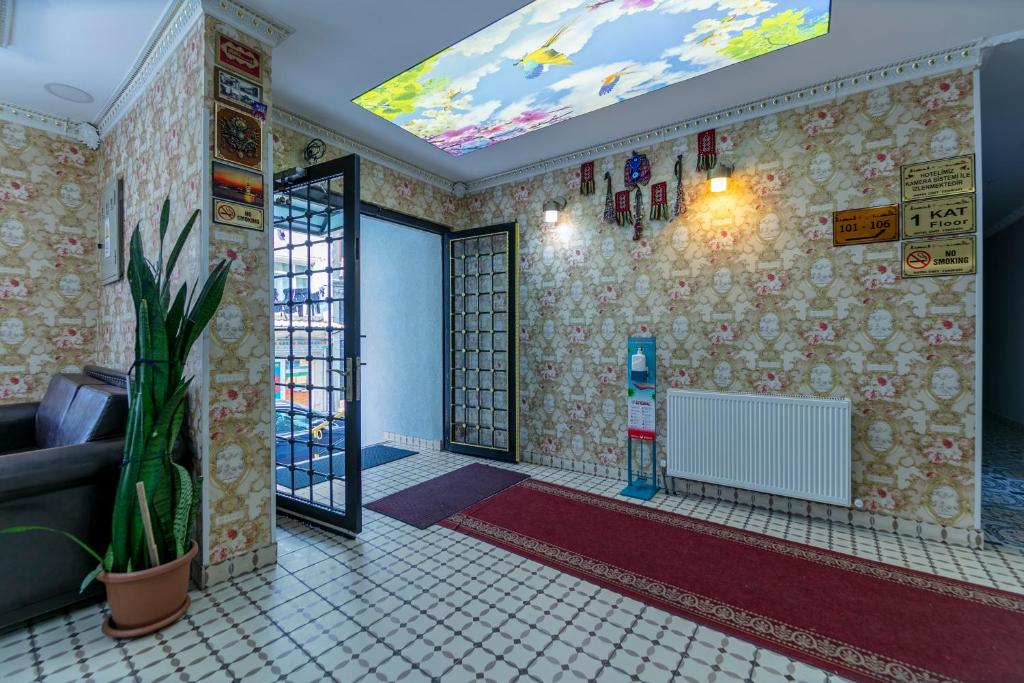 Koupelna v ubytování HOTEL ÜMİT YENİKAPI