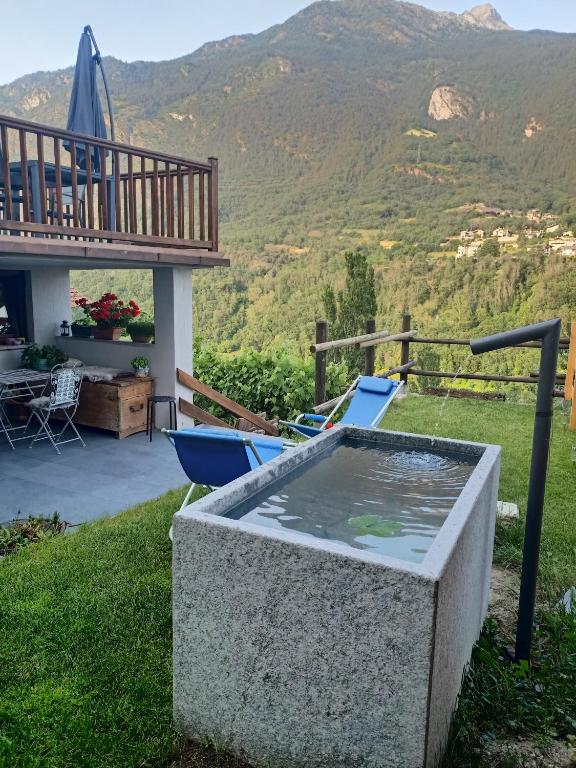 Splošen pogled na gorovje oz. razgled na gore, ki ga ponuja gostišče