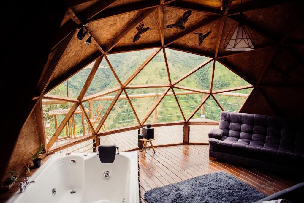 Foto dalla galleria di Glamping Sunset Hill Salamina-Caldas a Aranzazu