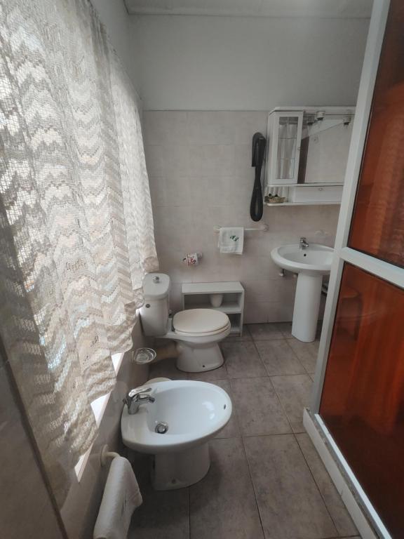 Koupelna v ubytování Manuela Residence