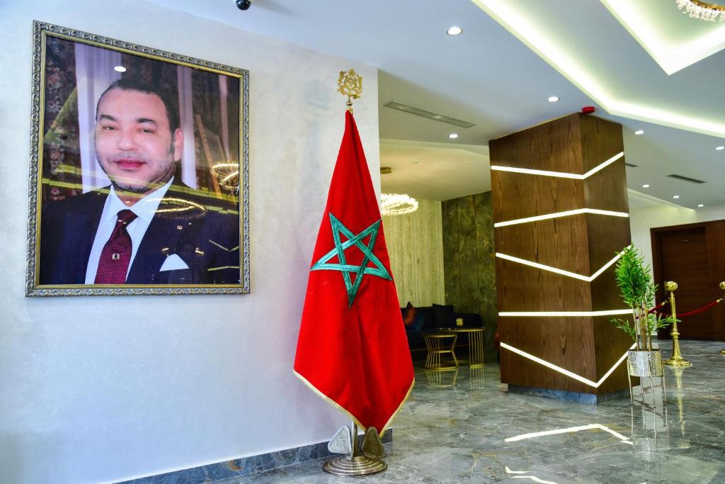 Ο χώρος του λόμπι ή της ρεσεψιόν στο MIRANDA HOTEL - Tanger