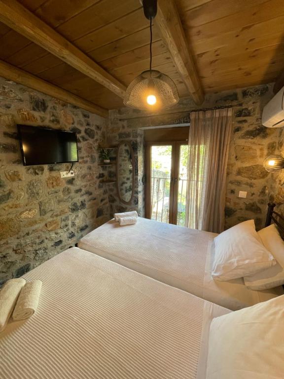 Postel nebo postele na pokoji v ubytování Casa Marel