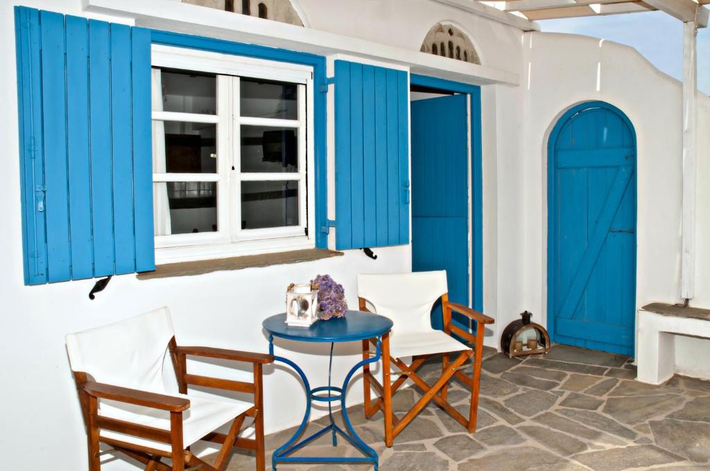 Patio nebo venkovní prostory v ubytování Porto Kalma