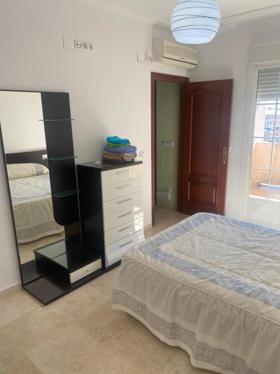 Postel nebo postele na pokoji v ubytování Casa hasta 6 personas