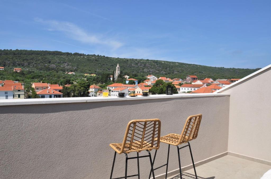 Nespecifikovaný výhled na hory nebo výhled na hory při pohledu z apartmánu