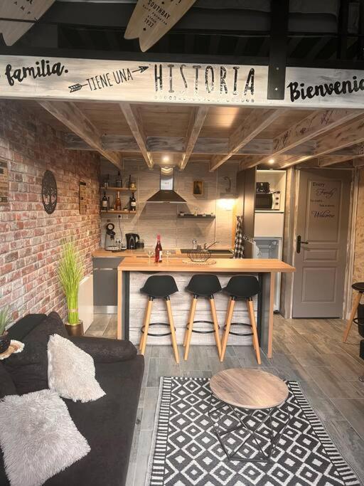 Kuchyň nebo kuchyňský kout v ubytování Top Loft Perles 4 des Châteaux