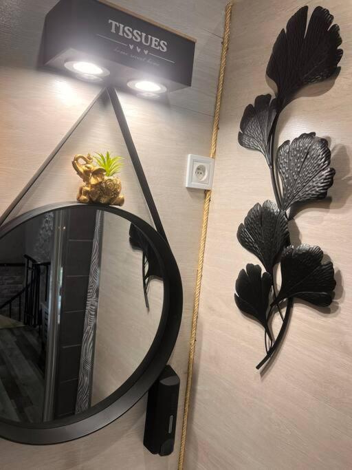 TV a/nebo společenská místnost v ubytování Top Loft Perles 4 des Châteaux