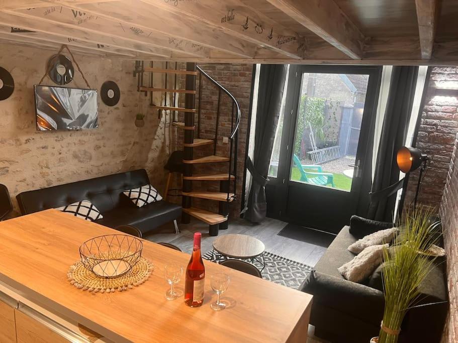 Posezení v ubytování Top Loft Perles 4 des Châteaux