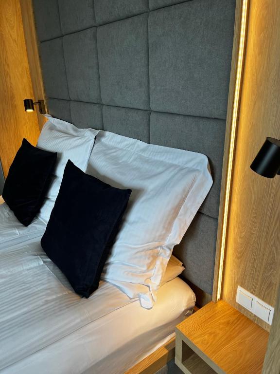 Postel nebo postele na pokoji v ubytování Sea Resort