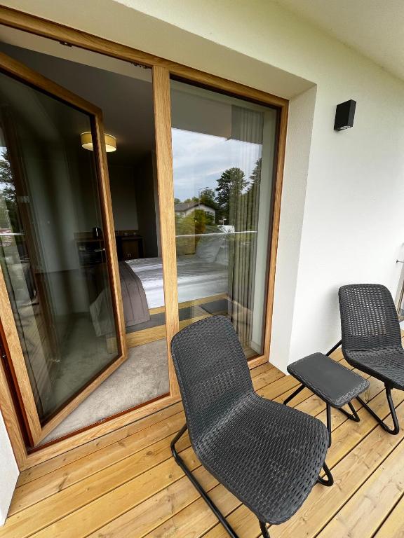 Balkón nebo terasa v ubytování Sea Resort