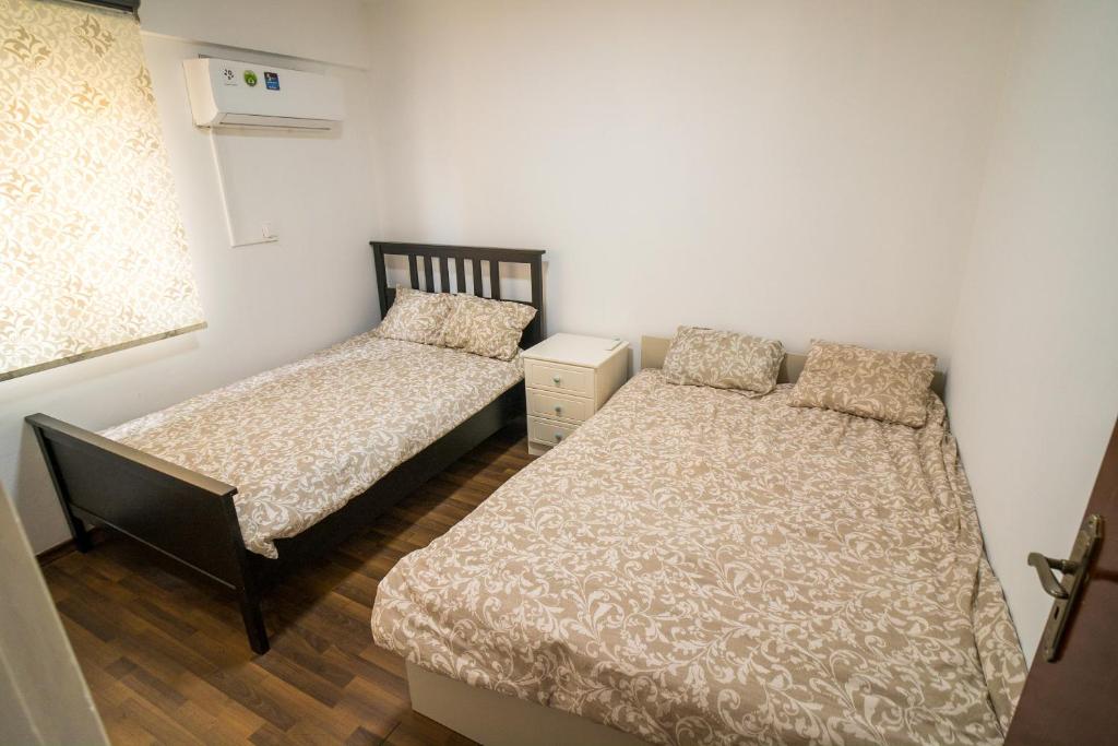 Postel nebo postele na pokoji v ubytování Mezzarina apartment ayia napa