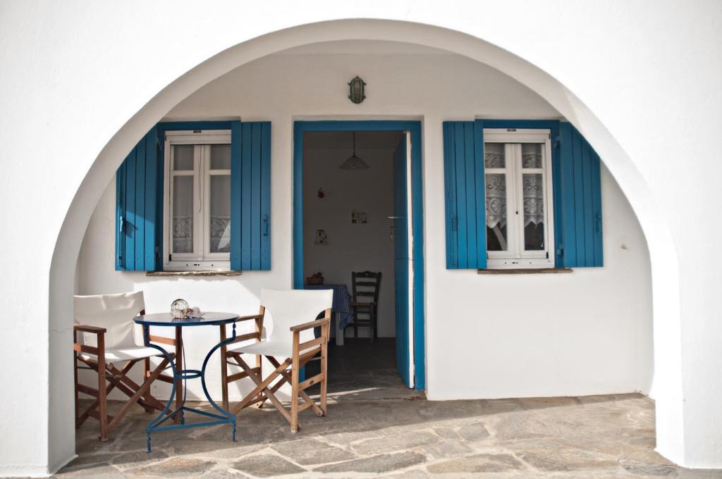 Patio nebo venkovní prostory v ubytování Porto Kalma