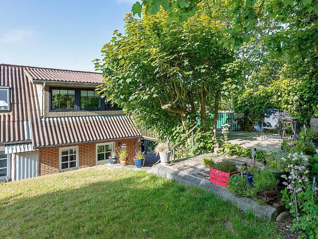 Zahrada ubytování Apartment Hanstholm