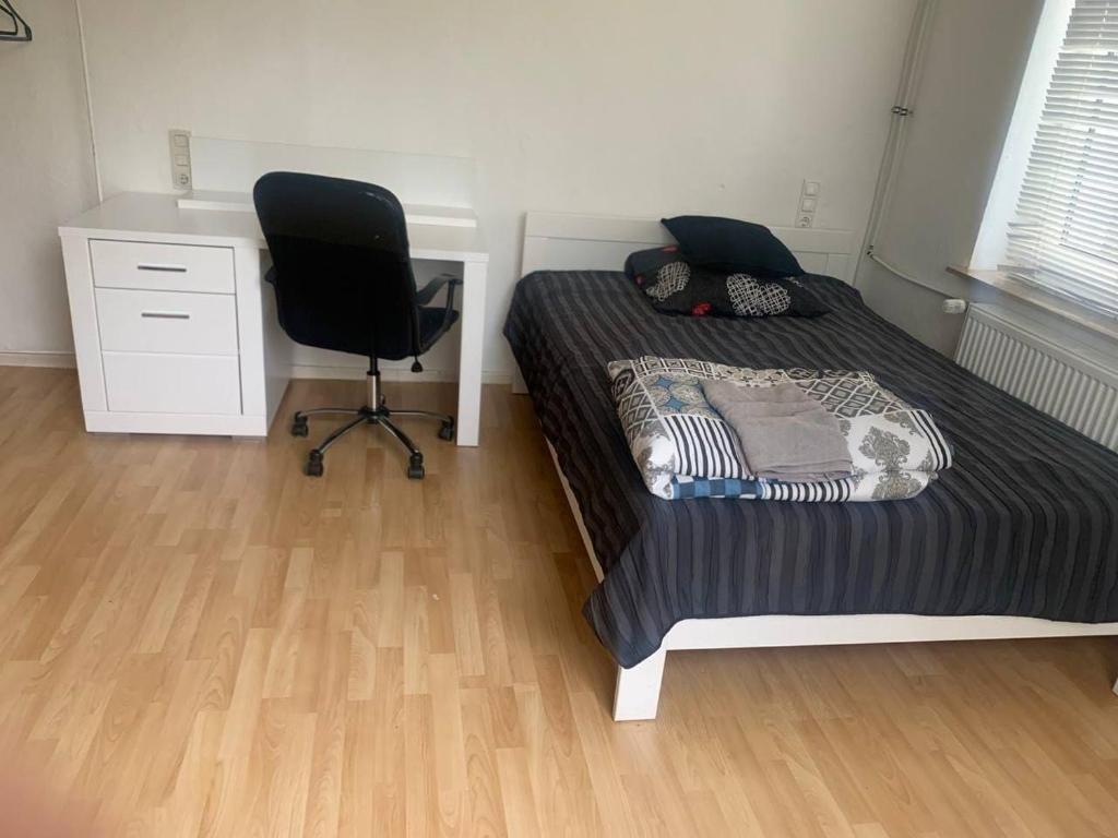 Postel nebo postele na pokoji v ubytování Apartament HOTEL LIMON