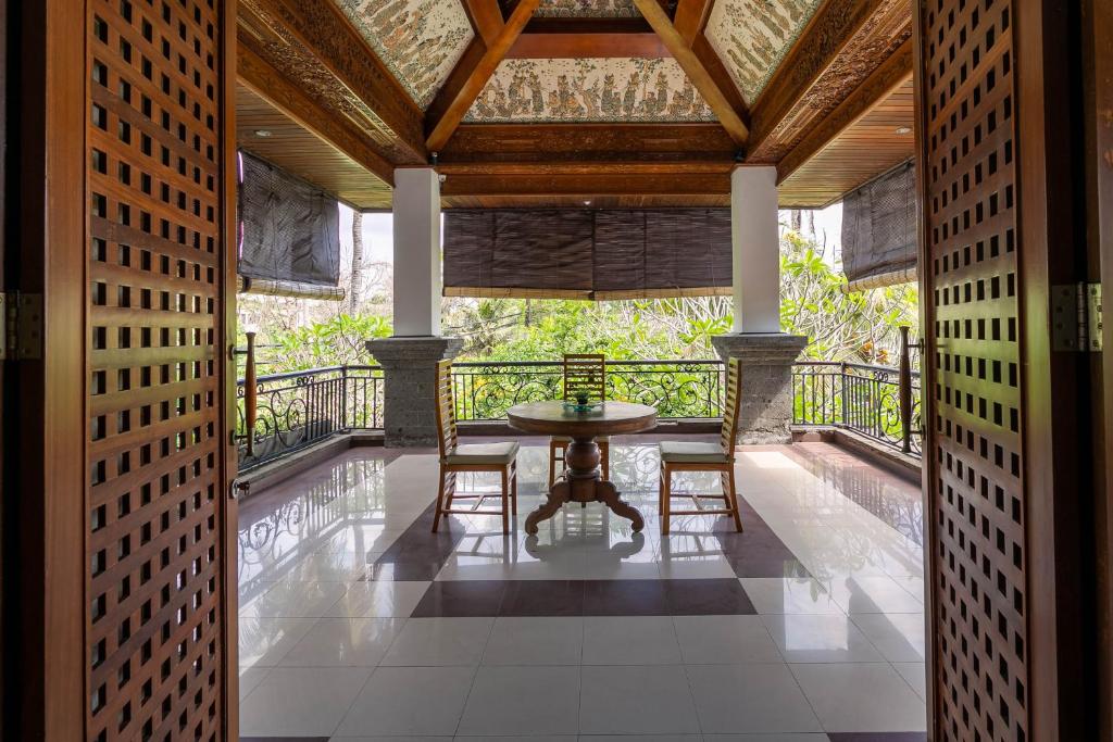 Balkón nebo terasa v ubytování Starloka Saba Bali Hotel