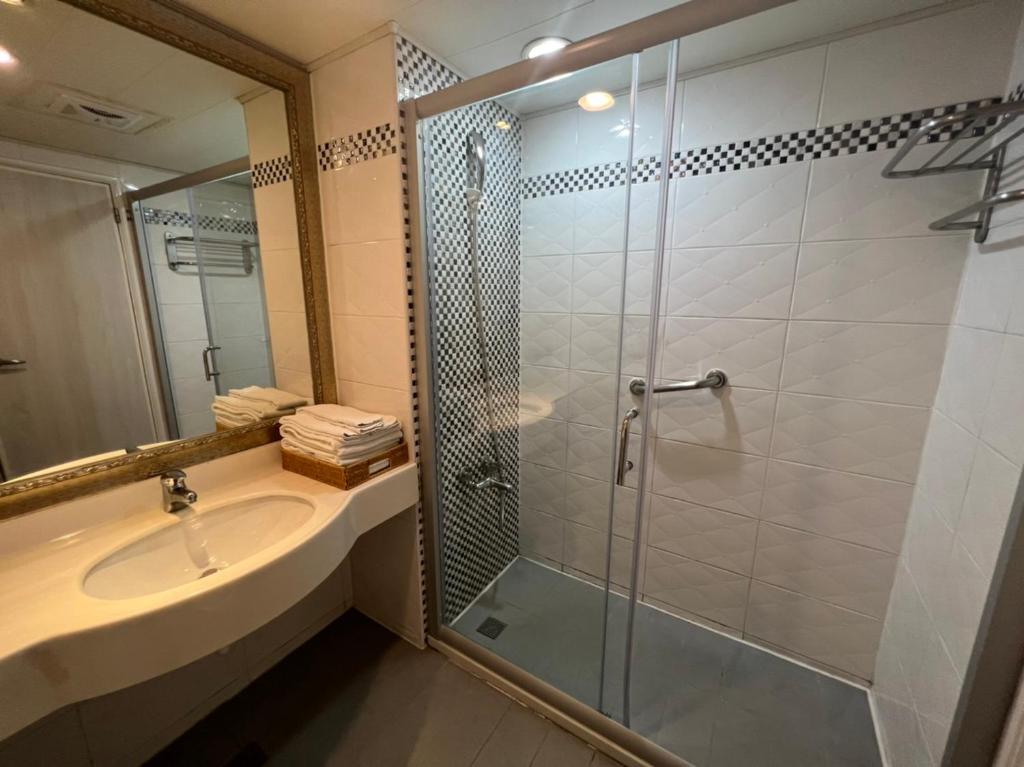 Koupelna v ubytování Kaohsiung Ahotel