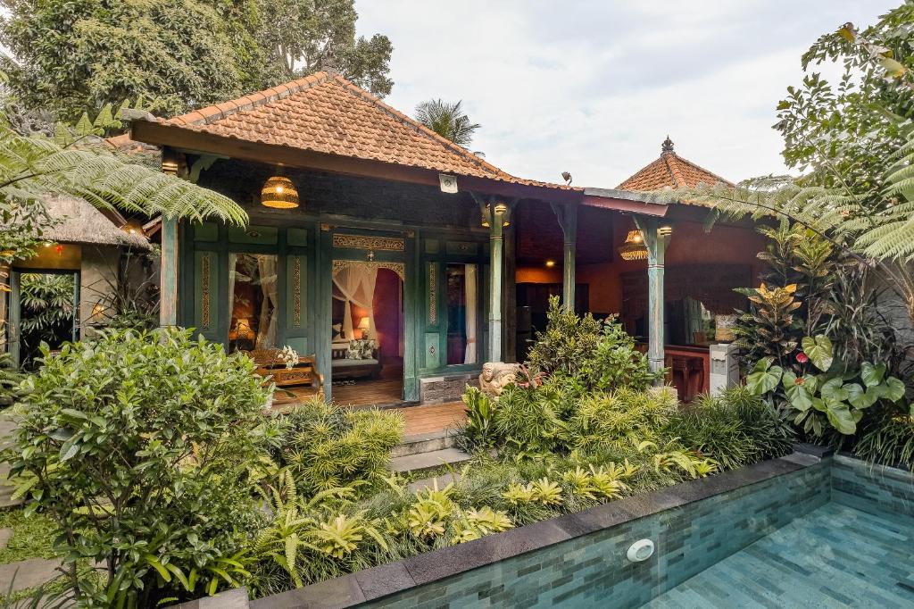 Piscina di Teja Lokha Ubud Villa o nelle vicinanze
