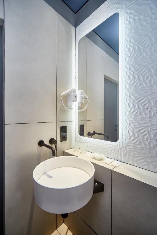 Koupelna v ubytování Ultramarinn Hotel