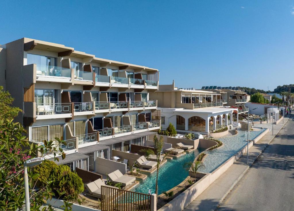 A view of the pool at Kolymbia Bay Art Boutique Hotel - Adults Only or nearby