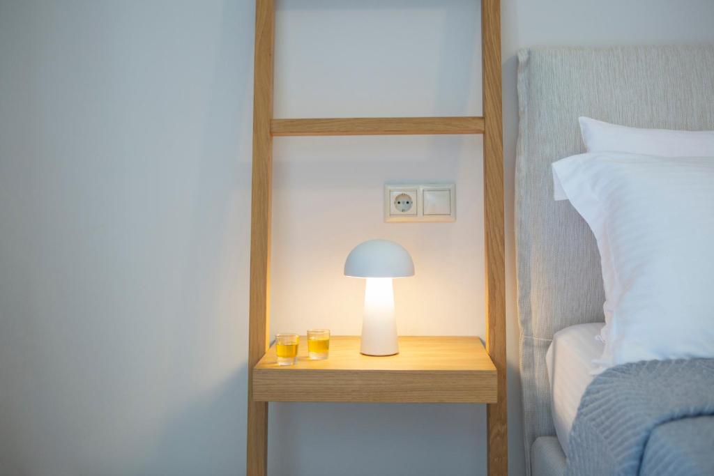 Letto o letti in una camera di Zisis Suites