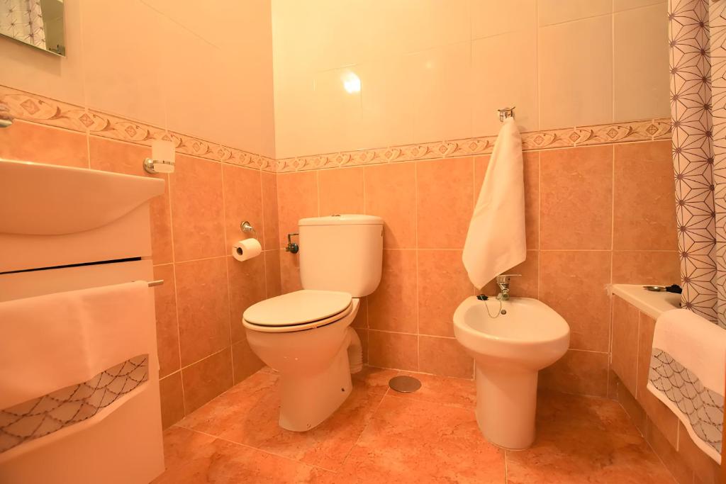 Koupelna v ubytování Top floor Torrevieja center apartment